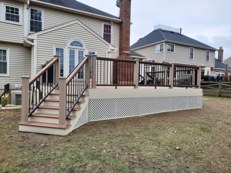 Project of the Month: Multitone Trex Deck in Bowie, Maryland - Fence ...