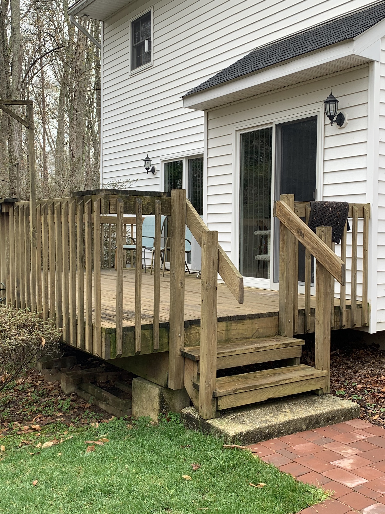 Makeover Monday: TimberTech Deck in Davidsonville, Maryland - Fence ...