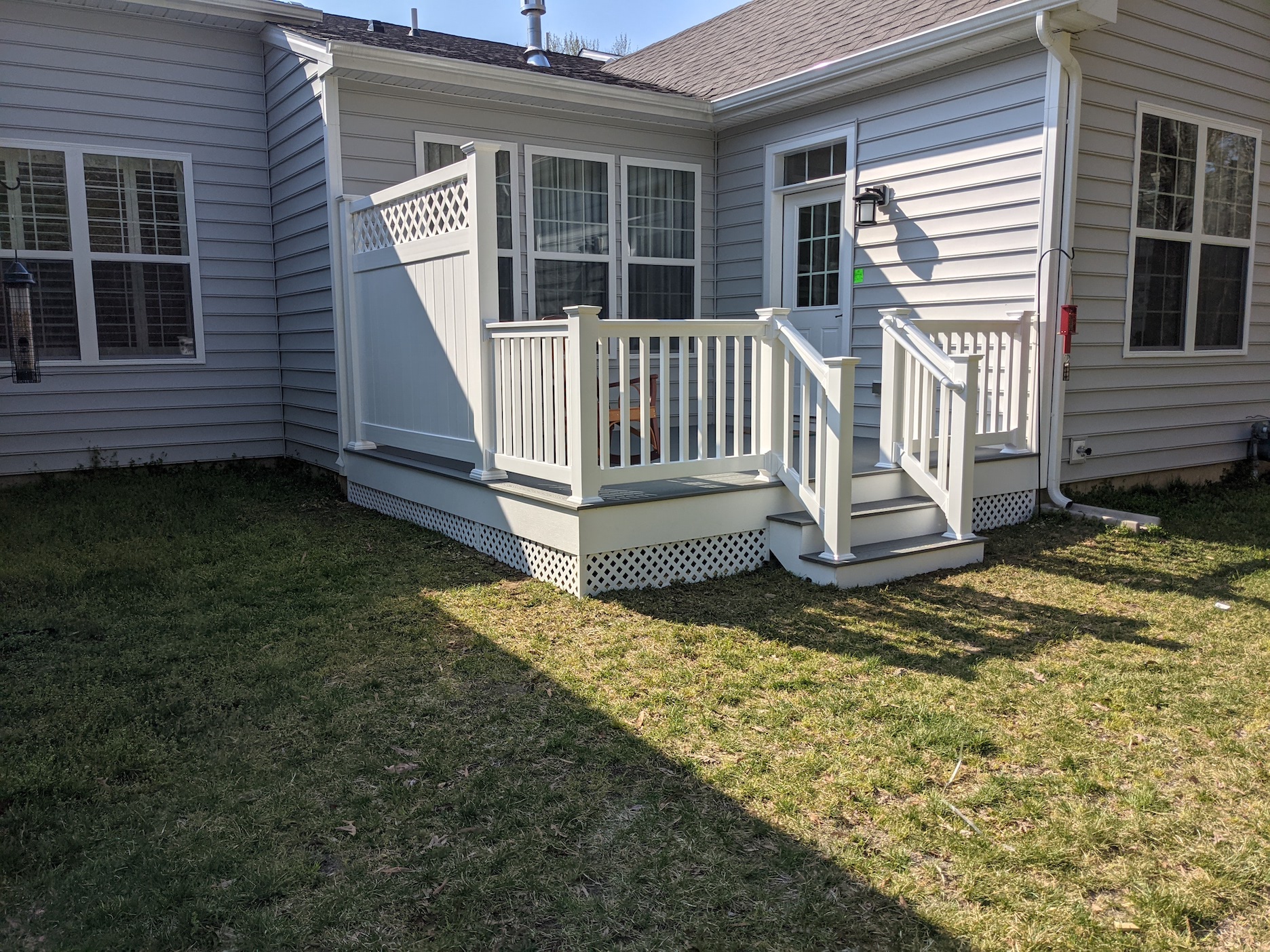 Makeover Monday: Trex Deck in Stevensville, MD | Fence & Deck ...