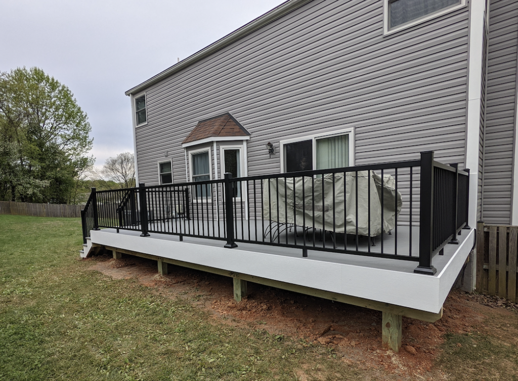 new deck in Columbia, Maryland