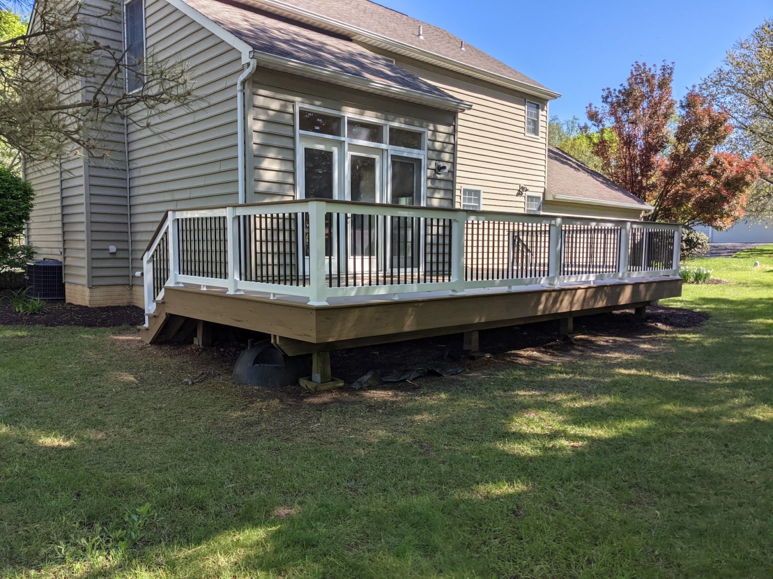 Project of the Month: A TimberTech Deck in Antique Leather - Fence ...