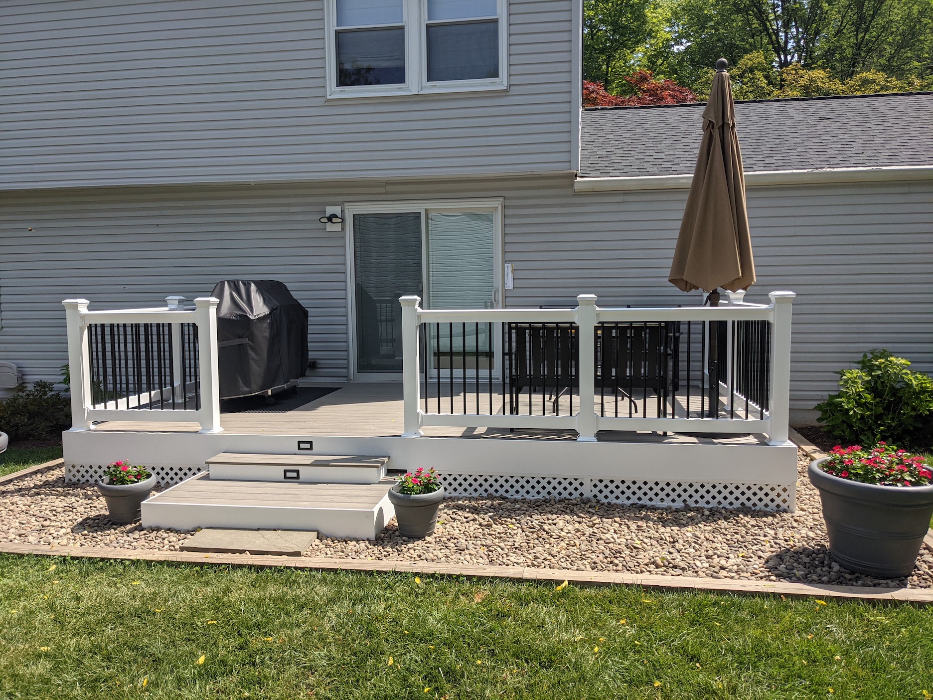 Makeover Monday: TimberTech Deck in Columbia, Maryland - Fence & Deck ...