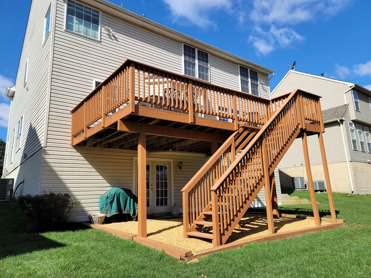 Makeover Monday: Trex Deck in Howard County, Maryland - Fence & Deck ...