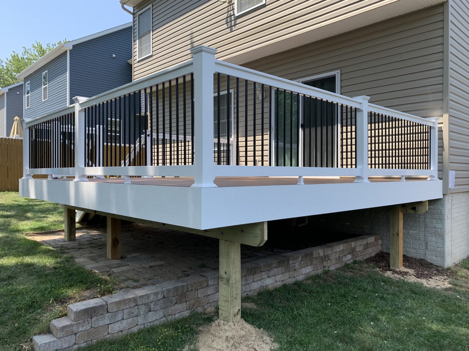 Makeover Monday: Trex Deck in Pasadena, Maryland - Fence & Deck ...