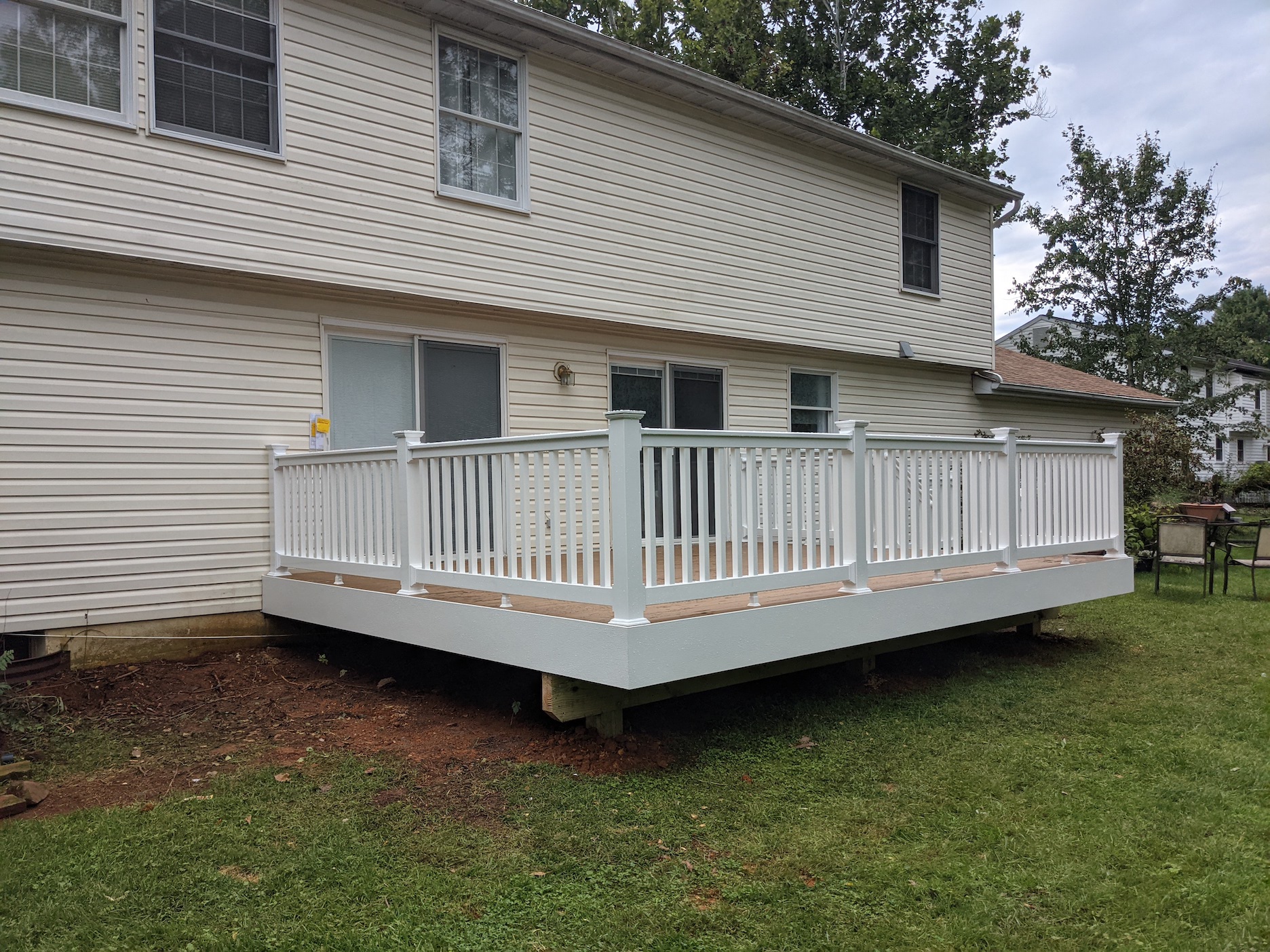 Makeover Monday: TimberTech Deck in Howard County, Maryland - Fence ...