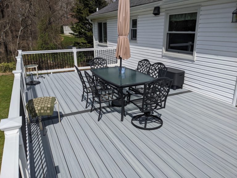 Makeover Monday: Foggy Wharf Trex Deck in Howard County, Maryland ...