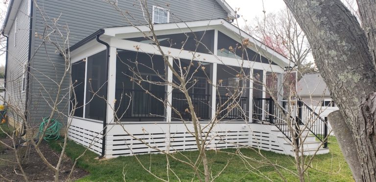 Project of the Month: Screened Porch in Edgewater, Maryland - Fence ...