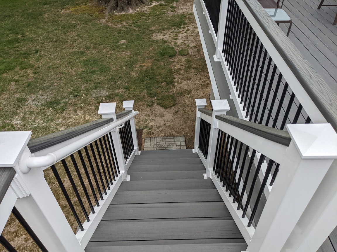 Makeover Monday: TimberTech Deck in Hanover, Maryland - Fence & Deck ...