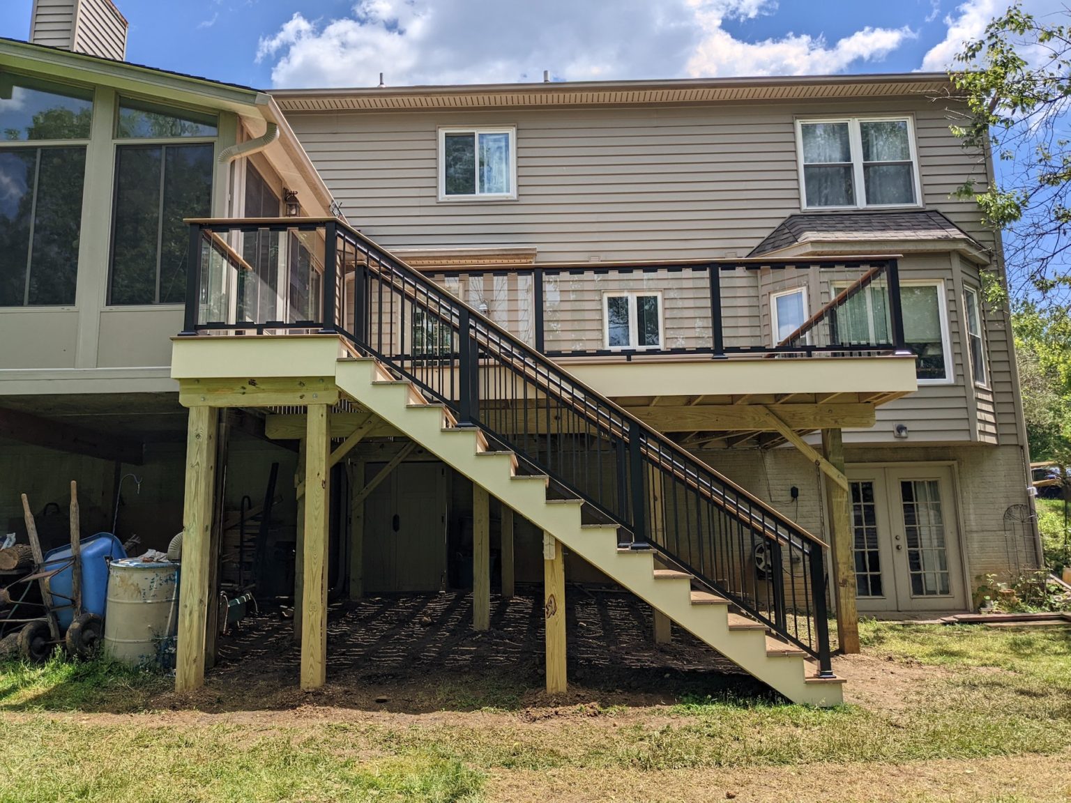 Project Of The Month: Antique Leather Deck In Elkridge, Maryland 