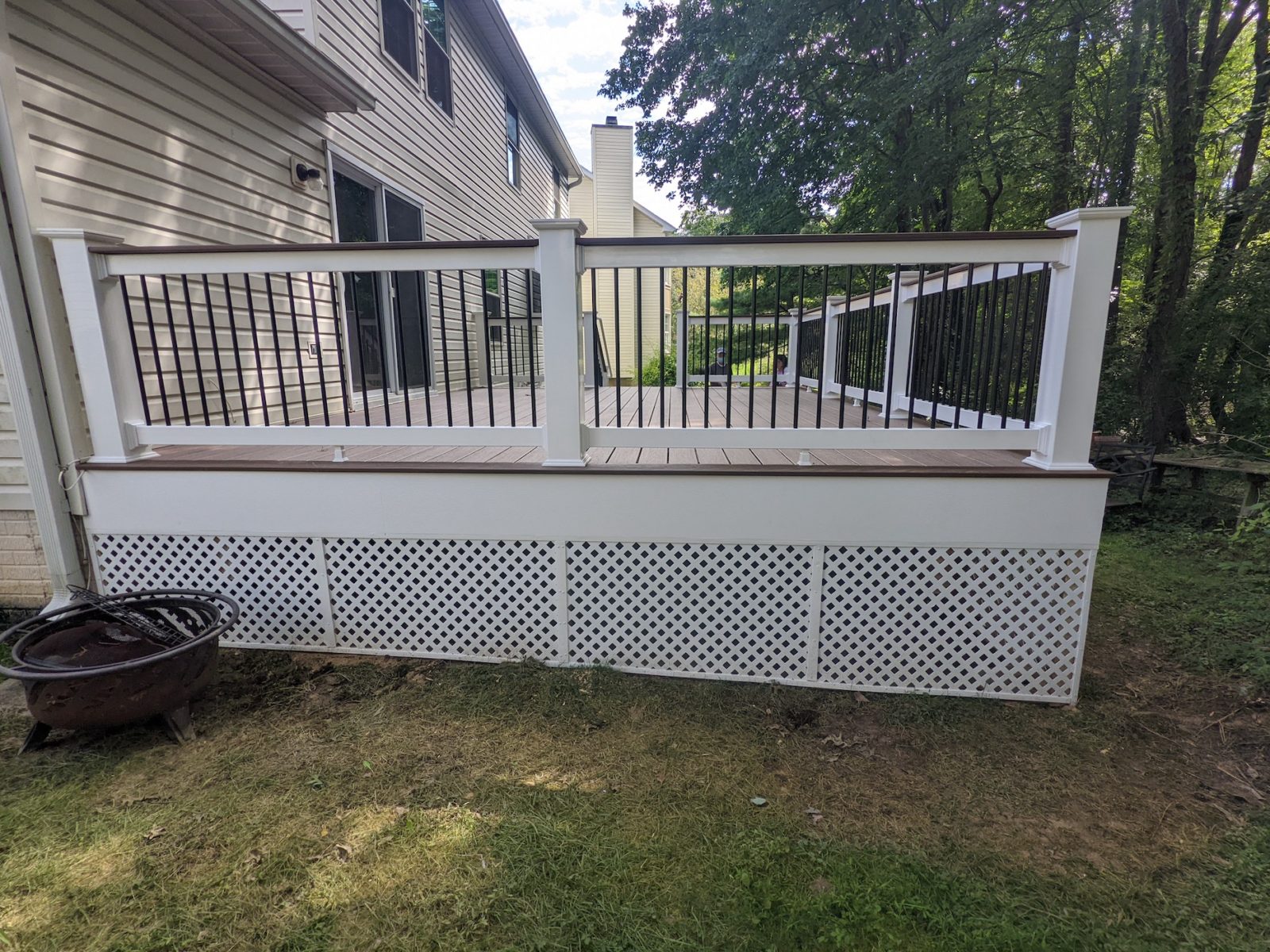 Makeover Monday: TimberTech Dark Roast Deck in Howard County, MD ...