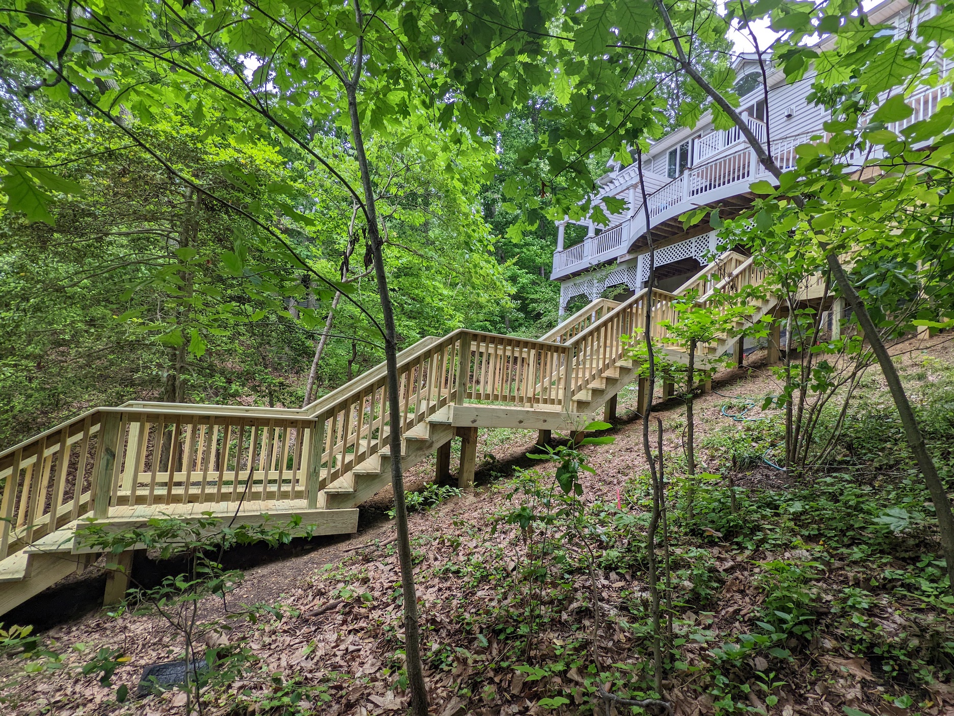 Project Of The Month Waterfront Access Steps In Crownsville Maryland   PXL 20220527 135204781 