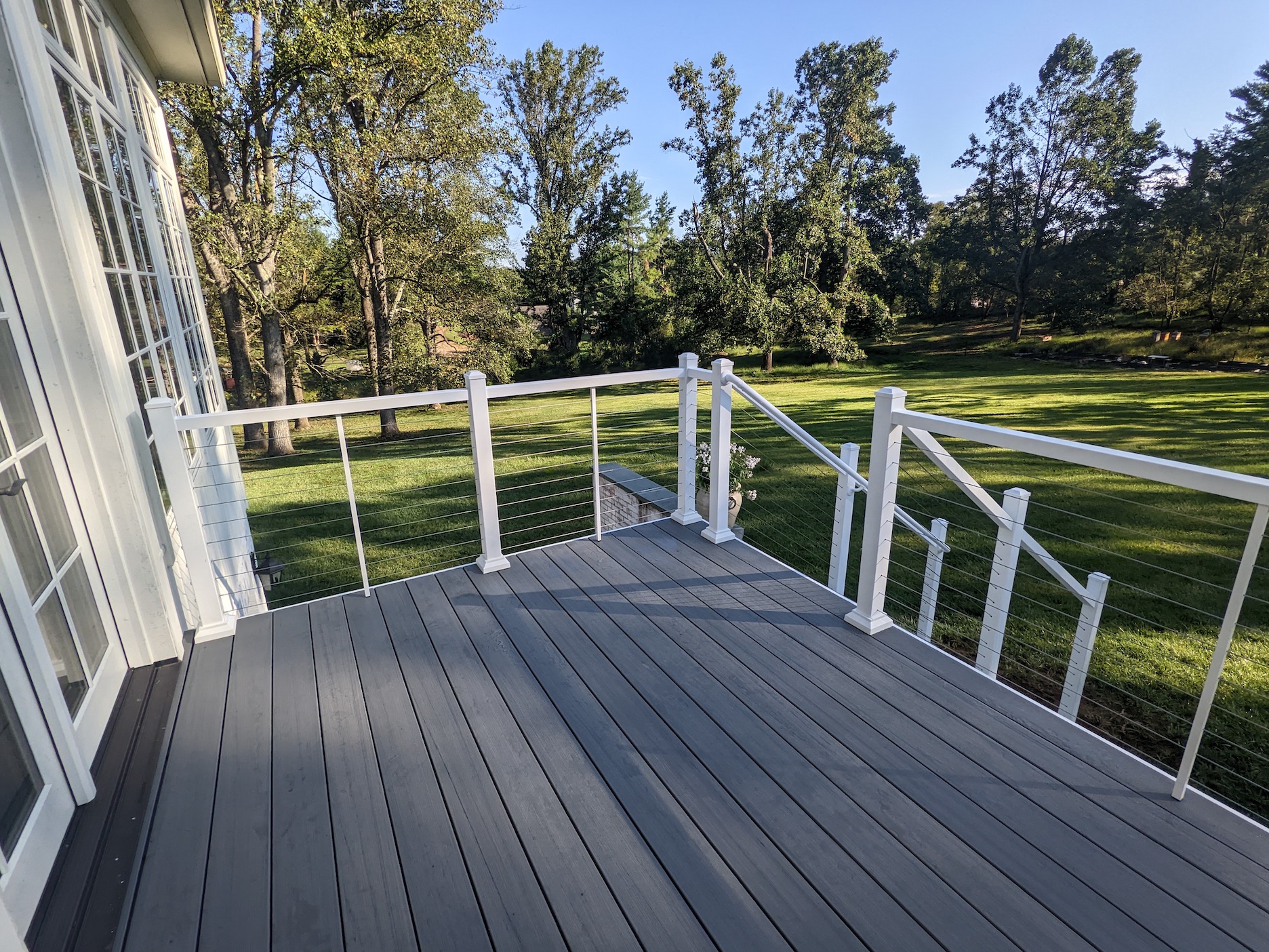 Makeover Monday: TimberTech Composite Deck in Cockeysville, MD | Fence ...