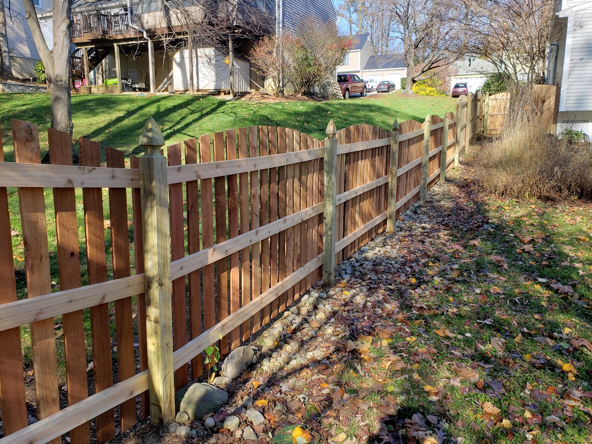 Makeover Monday: Replacement Wood Fencing in Arnold, Maryland - Fence ...