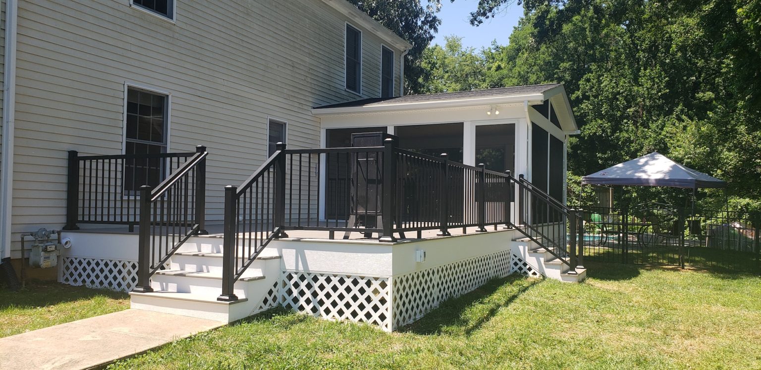 Project of the Month: Screen Porch & TimberTech Deck in Arnold ...