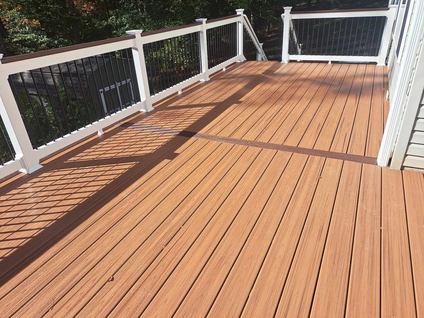 Makeover Monday Trex Deck In Montgomery County Fence And Deck Connection Blog 3420