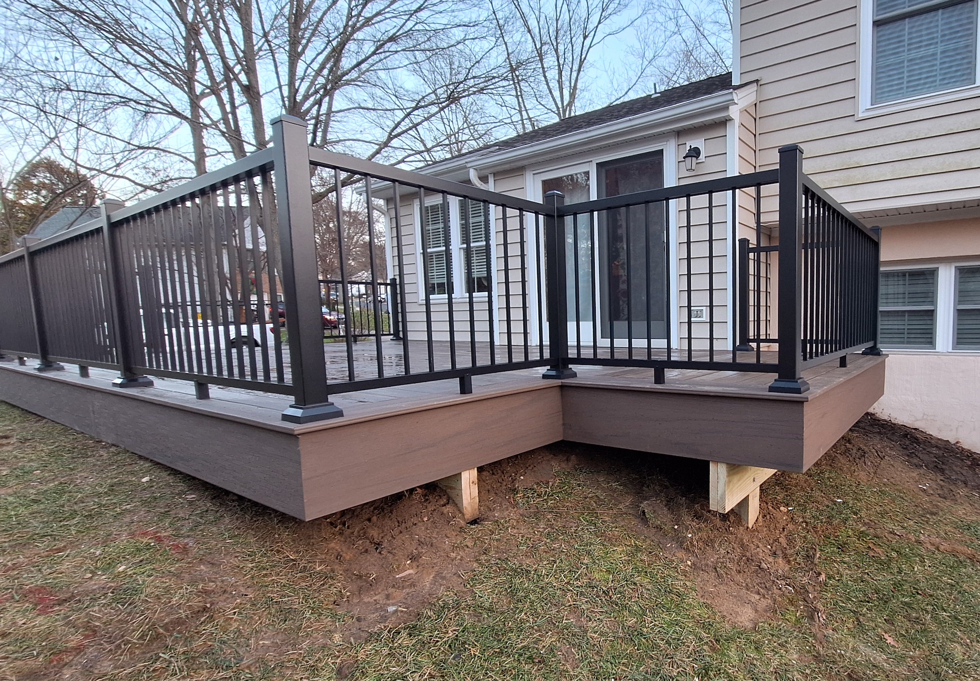 Makeover Monday: New TimberTech Deck in Anne Arundel County - Fence ...