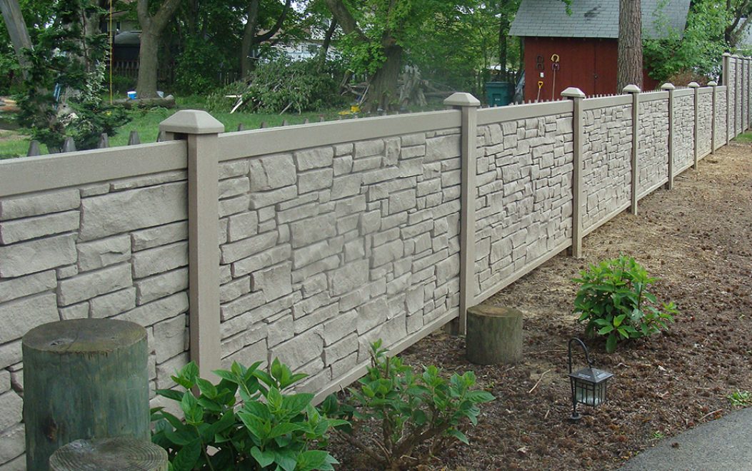 11 Beige Granite Ecostone Simtek Fence 2