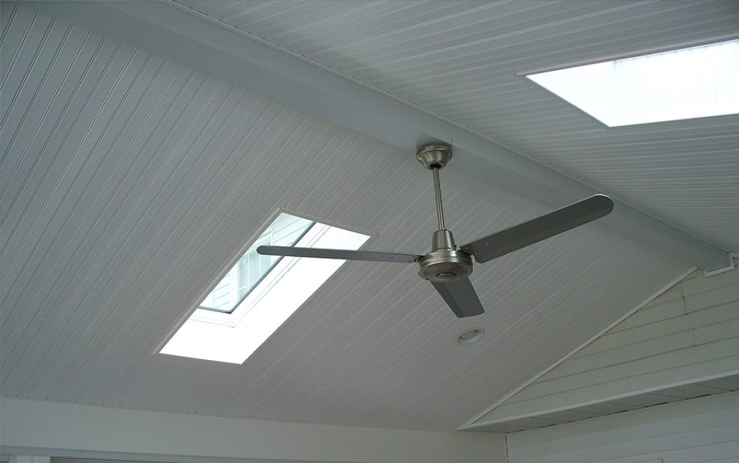 13-Skylights and ceiling fan outlets