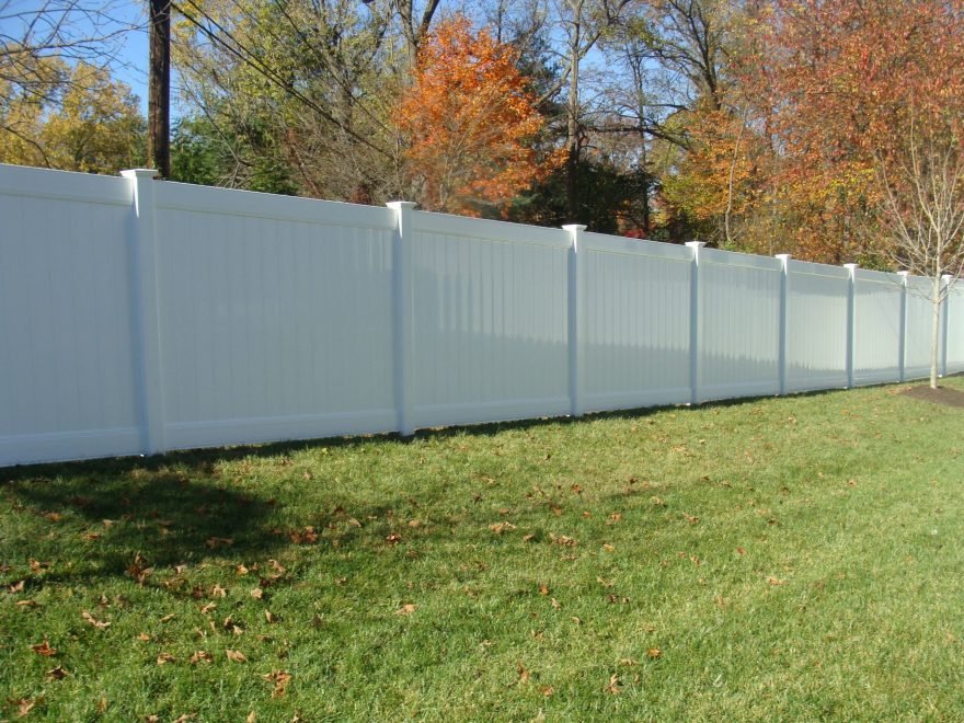 PVC Privacy Fence