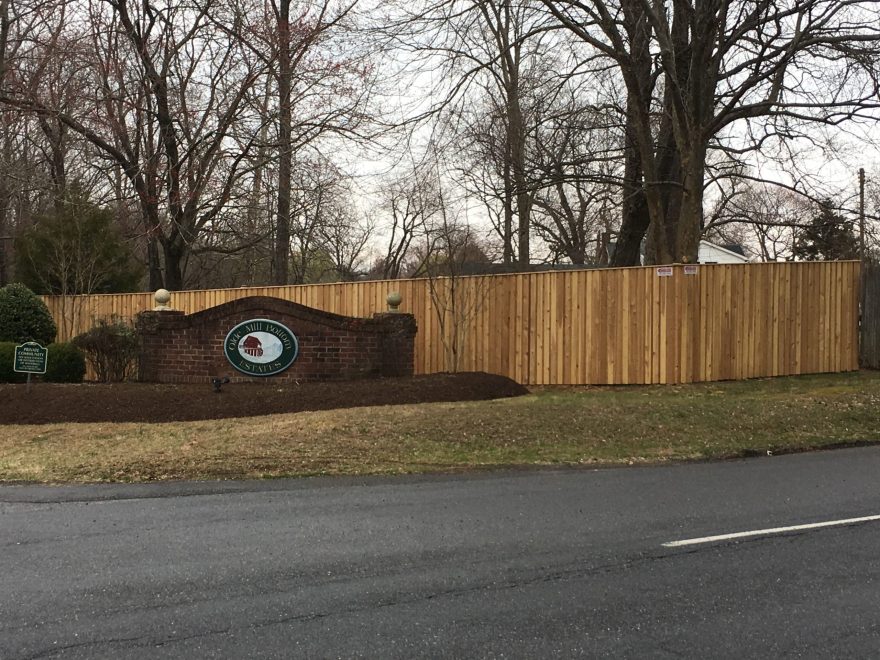 Ripley Community Pressure Treated Wood Fence