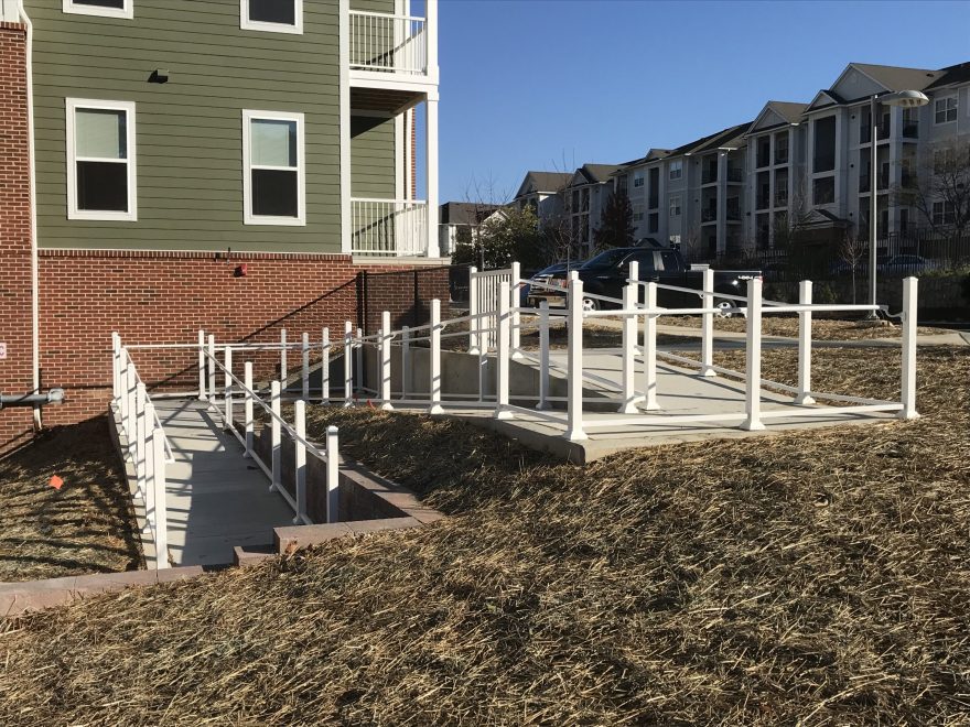 Walkway and Ramp Railing at Red Run